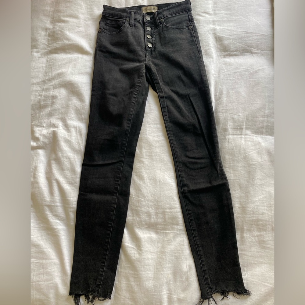 Madewell Black Skinny Jeans
